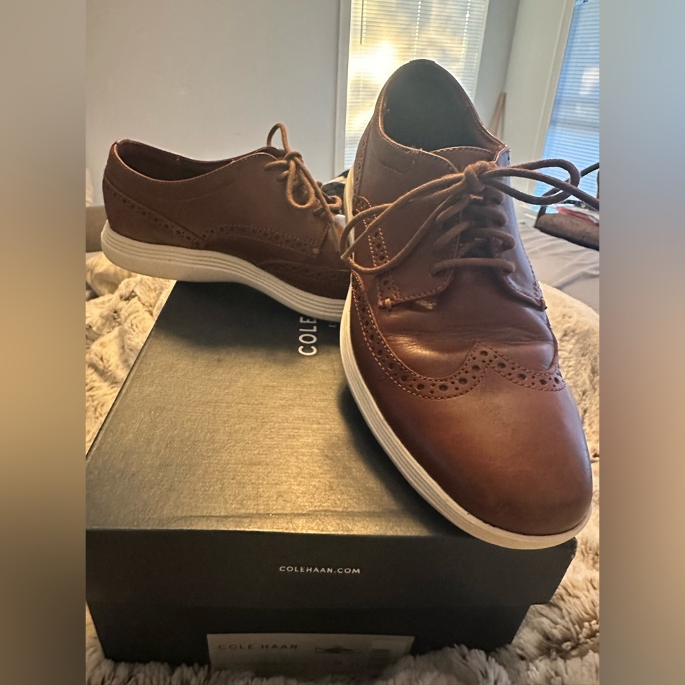 Grand tour wing ox Cole Haan brown Leather Shoes